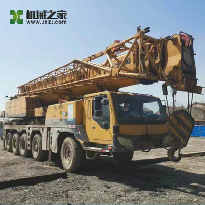 جرثقیل های کامیونی کارکرده با ظرفیت بالابری اسمی 100 تن، حداکثر سرعت رانندگی 80 کیلومتر در ساعت، کارکرده اما در شرایط کاری عالی